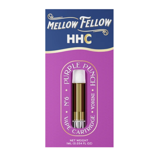 Mellow Fellow HHC Cartridge 1g - Smokeless - Vape and CBD