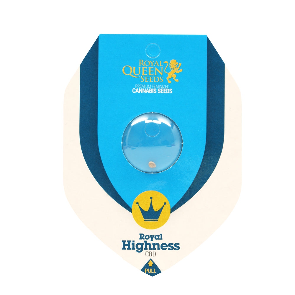Royal Queen Feminized  CBD Seeds - Royal Highness- Hybrid - Smokeless - Vape and CBD