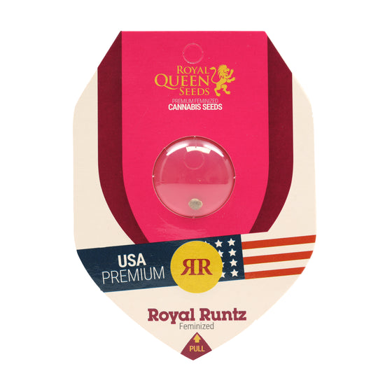 Royal Queen USA Premium Feminized  Seeds - Royal Runtz - Hybrid - Smokeless - Vape and CBD