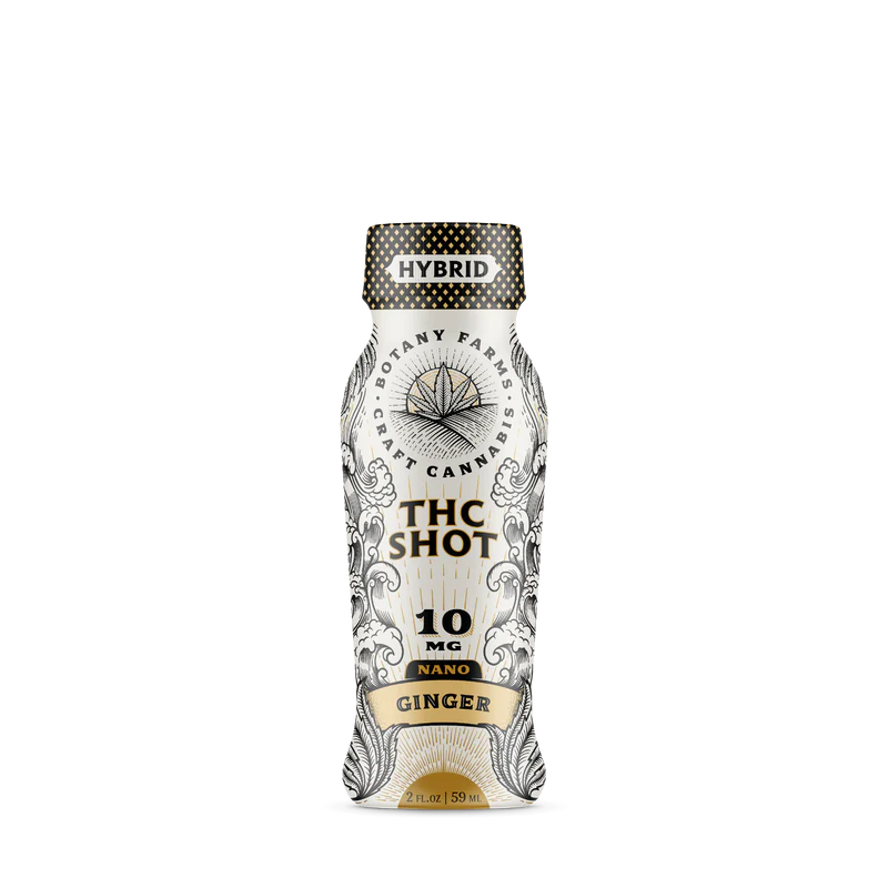 Botany Farms Nano THC Shot - Ginger 10mg - Smokeless - Vape and CBD