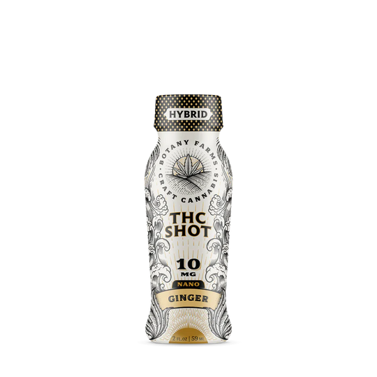 Botany Farms Nano THC Shot - Ginger 10mg - Smokeless - Vape and CBD