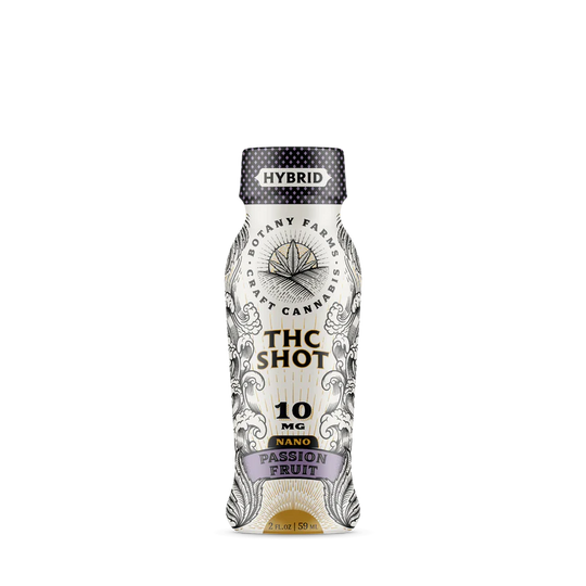 Botany Farms Nano THC Shot - Passion Fruit 10mg - Smokeless - Vape and CBD