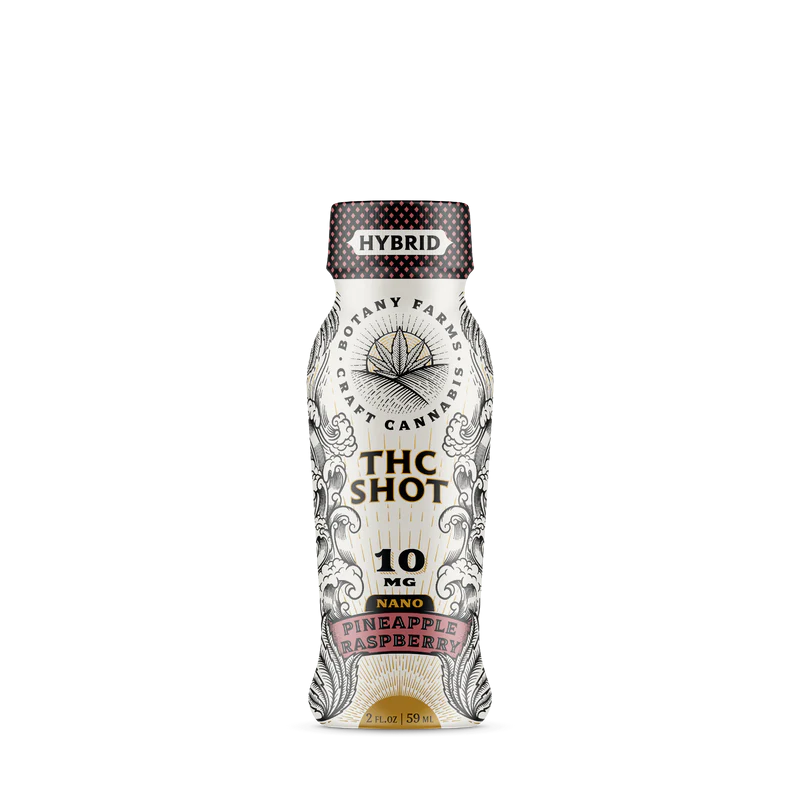 Botany Farms Nano THC Shot - Pineapple Raspberry 10mg - Smokeless - Vape and CBD