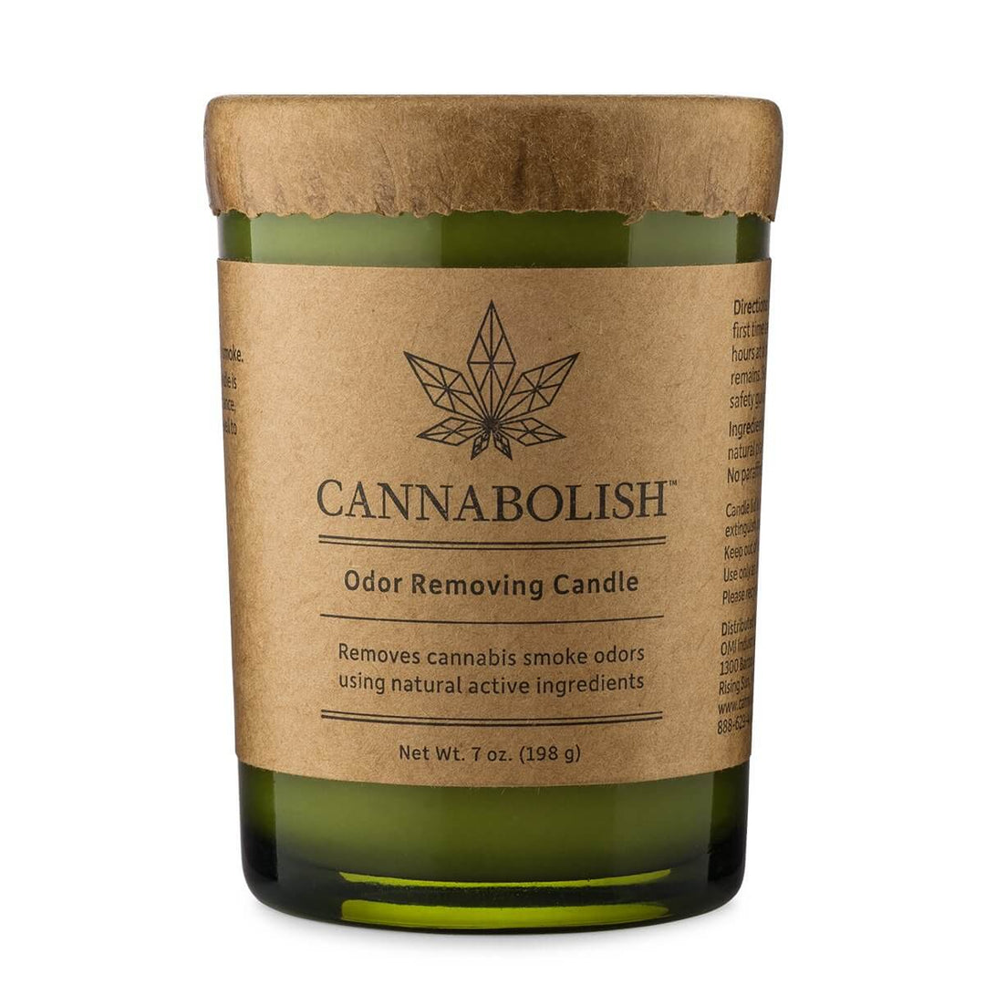 Cannabolish Odor Removing Candle - Smokeless - Vape and CBD