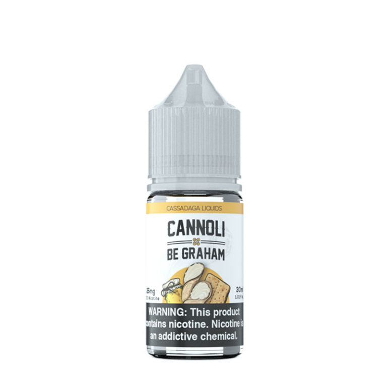 Cannoli Be Graham Salts - Smokeless - Vape and CBD