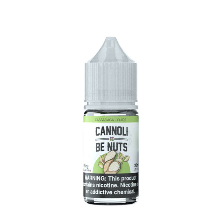 Cannoli Be Nuts Salts - Smokeless - Vape and CBD