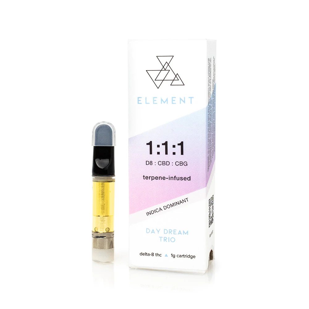 Element Cartridge Daydream Trio 1:1:1 - Smokeless - Vape and CBD