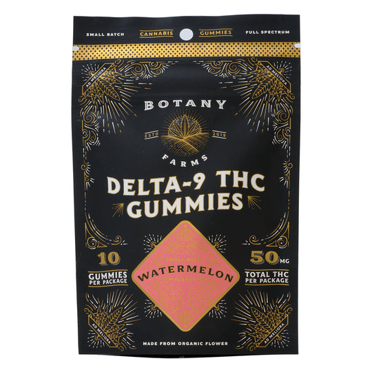 Botany Farms THC Gummies 5mg/50mg Watermelon - Smokeless - Vape and CBD