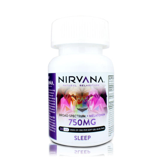 Nirvana CBD Gelcaps - Sleep - Smokeless - Vape and CBD