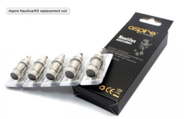 Aspire Nautilus Coils - Smokeless - Vape and CBD