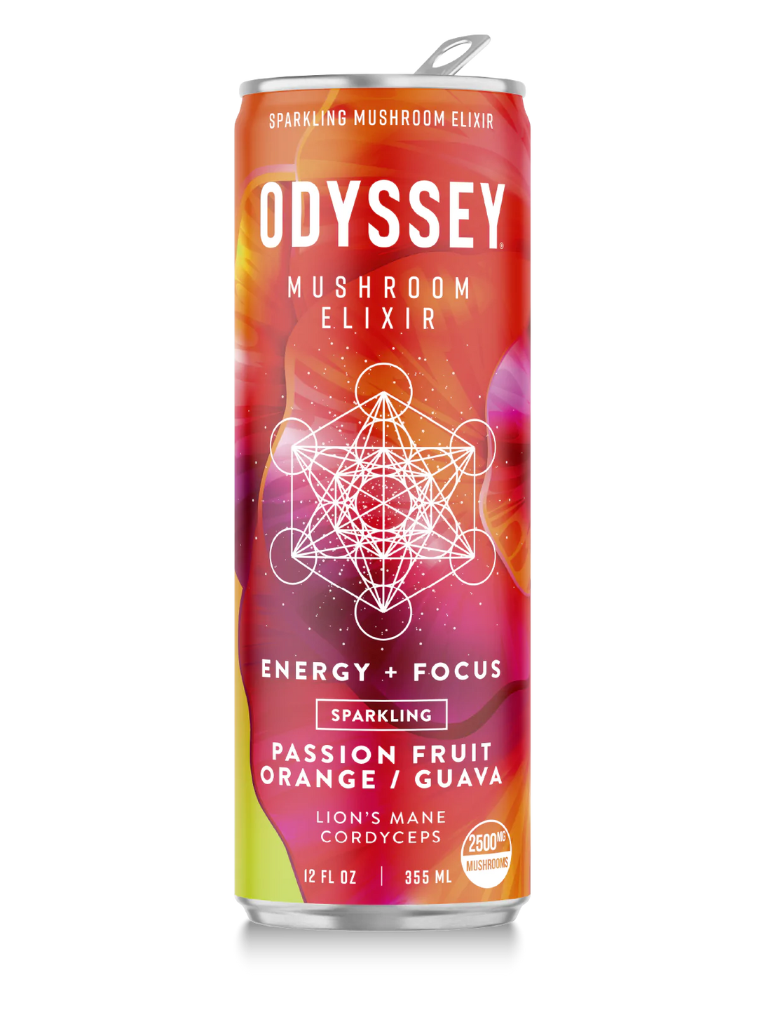 Odyssey Sparkling Water - Passionfruit Orange Guava - Smokeless - Vape and CBD